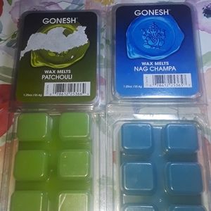2 Wax Melts Gonesh Patchouli & Nag Champa 《New》